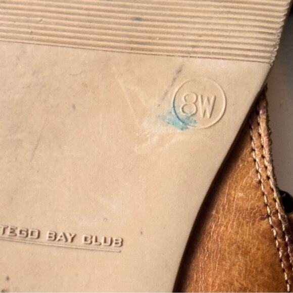 Montego Bay Club Brown Low Heel Sandals Sz 8 - Picture 6 of 8